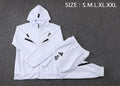 Real Madrid 2025/26 White Hoodie Suit S-2XL
