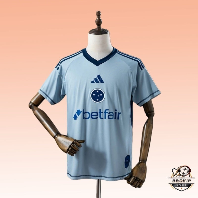 Cruzeiro 2025/26 Goalkeeper Grey Jersey S-4XL