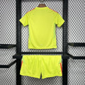 24-25 Celtic yellow goalkeeper kid kit