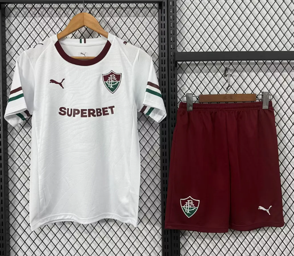 Fluminense 2026/27 Away kid soccer jersey size 16-28