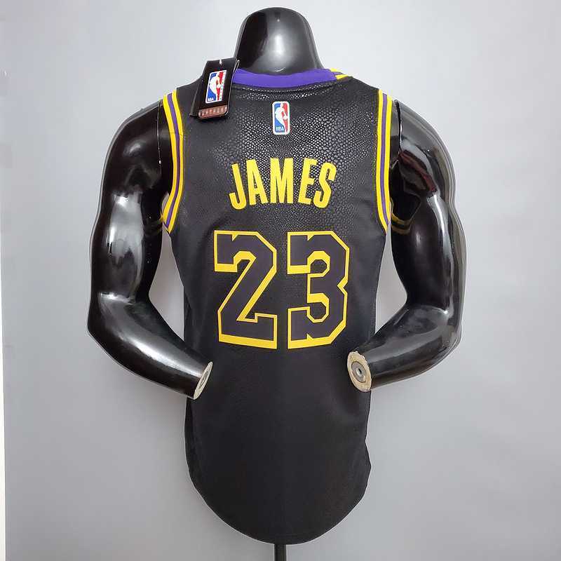 James #23 Lakers black