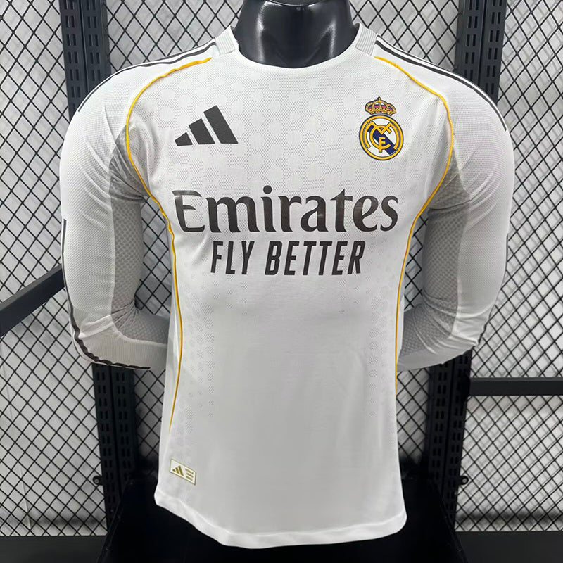 25-26 Real Madrid Hone Long Sleeve Player(Picture Version)