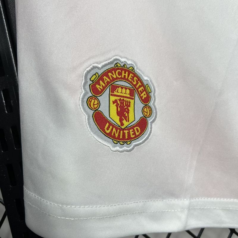 Pantalon Corto de Futbol #24-25 Manchester United home shorts — Zhang199