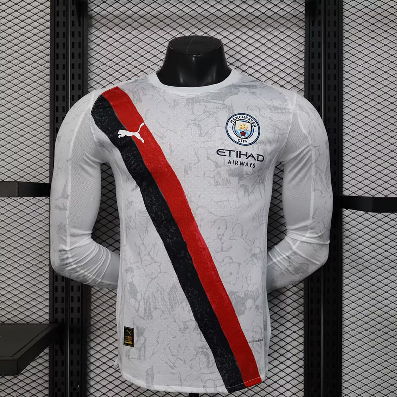 25-26 MCI away long sleeve player version jersey