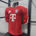 Bayern Munich 2026/27 Home Player Version Long Sleeve Soccer Jersey size S-2XL