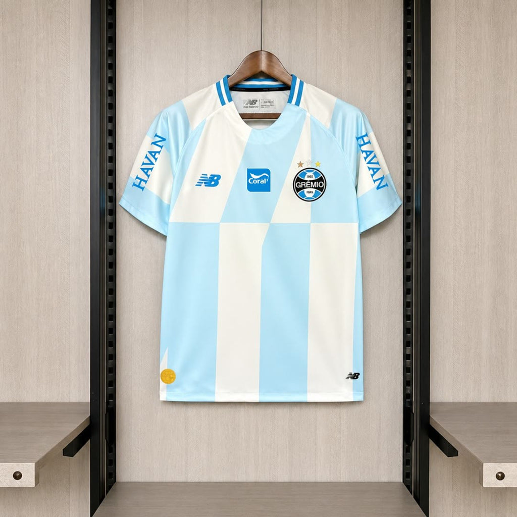 Men Gremio 2026/27 Away Soccer Jersey With All Sponsors S-4XL