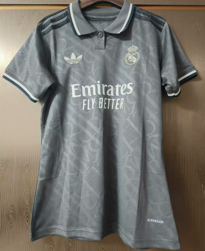 24-25 Real Madrid third away woman size S-2XL