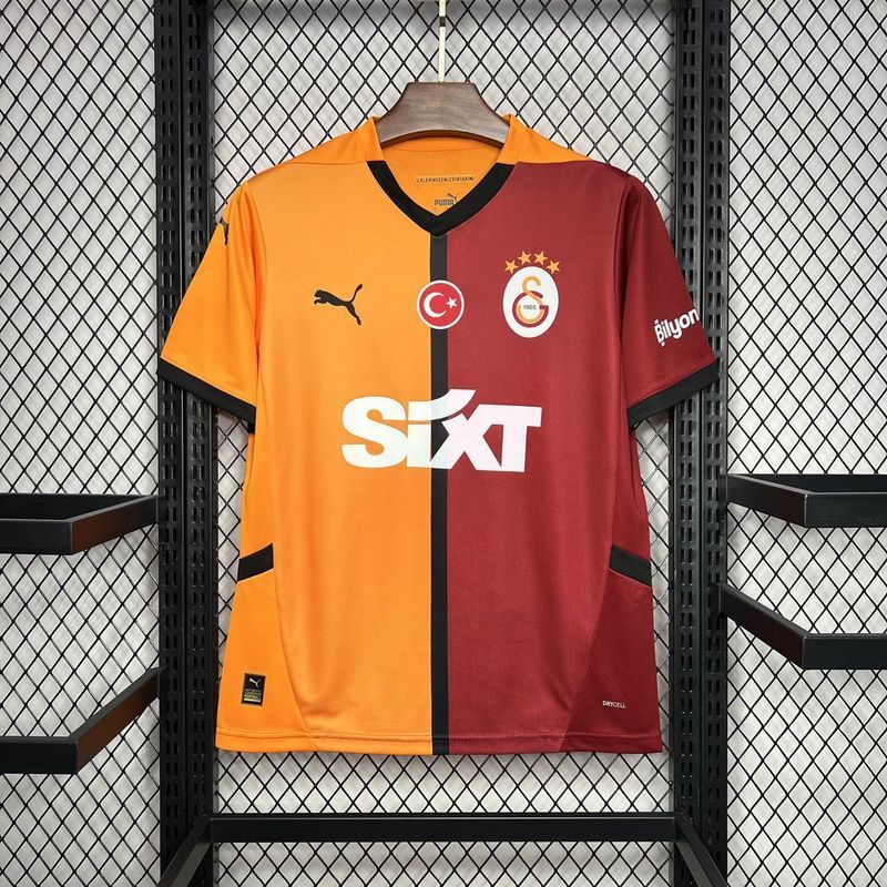 24-25 Galatasaray home soccer jersey