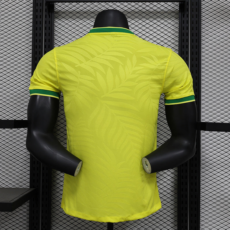 24-25 Brazil yellow dove of peace player version jersey