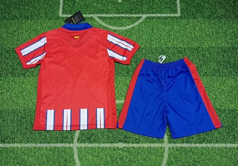 24-25 Atletico Madrid home kid kit