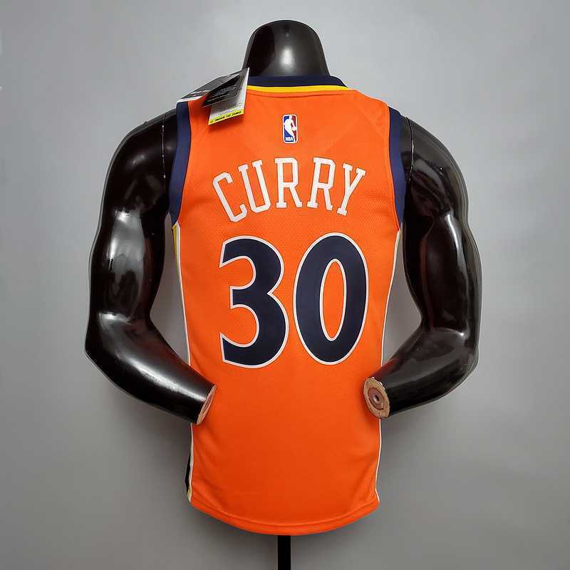 New Warriors CURRY#30 Orange