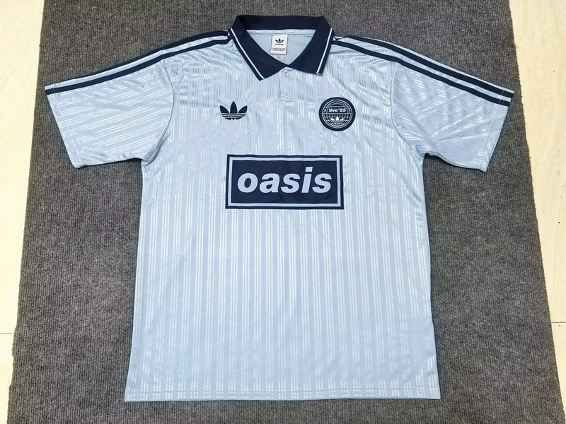25-26 Adi x Oasis Tour Jacquard light blue Jersey
