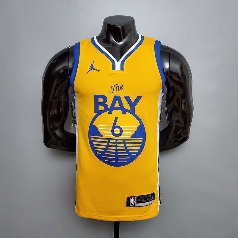 New YOUNG#6 Golden State Warriors yellow