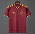 Mens Spain 2026 World Cup Third Wine Jersey S-4XL