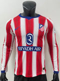 26-27 Atletico Madrid Home Long Sleeve Player version S-3XL