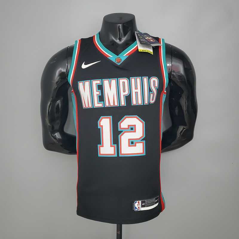 MORANT#12 Grizzlies Retro Black