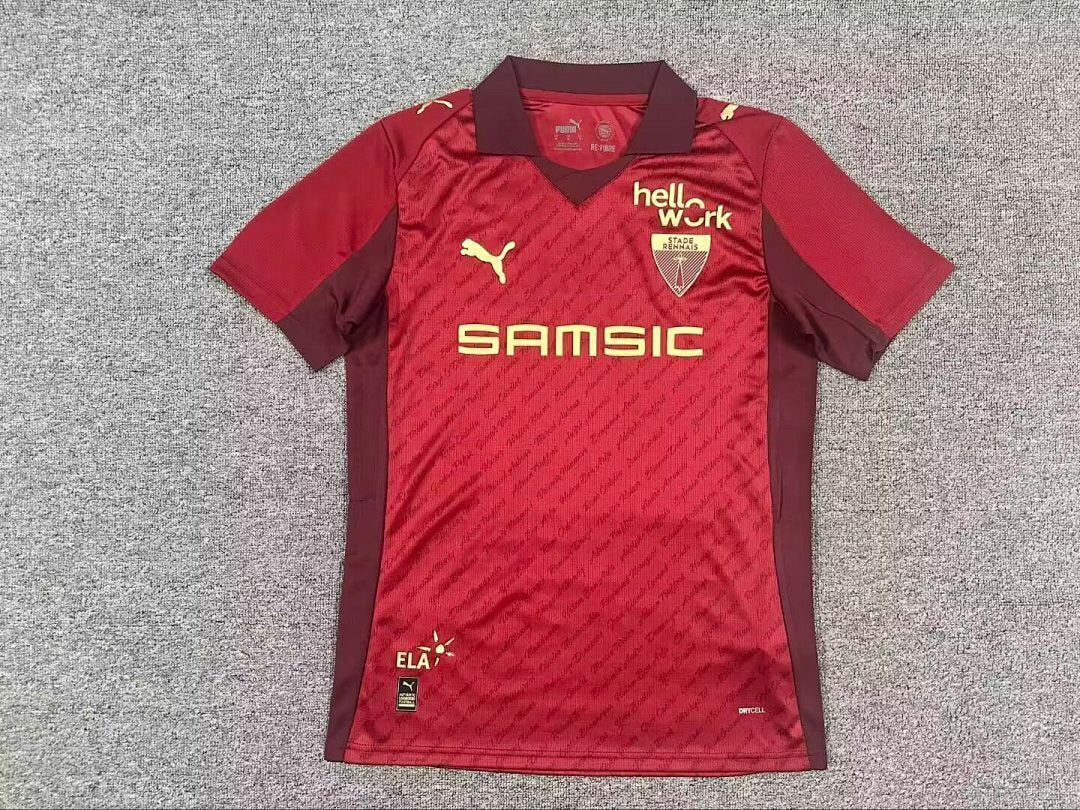 Stade Rennais F.C. 2025/26 125th Red Jersey