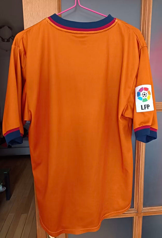 98-00 Barcelona away orange retro jersey