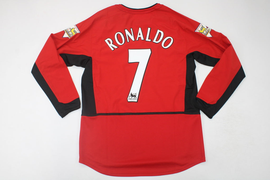 MAN U 02-04 Manga larga — Club Retro