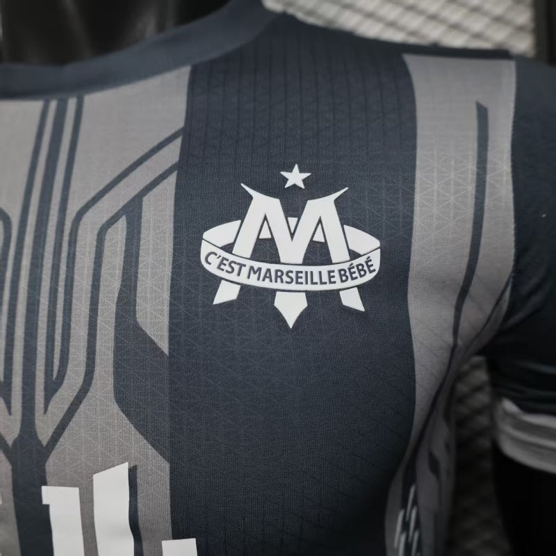 25-26 Olympique Marseille Player Edition Gray Special Jersey