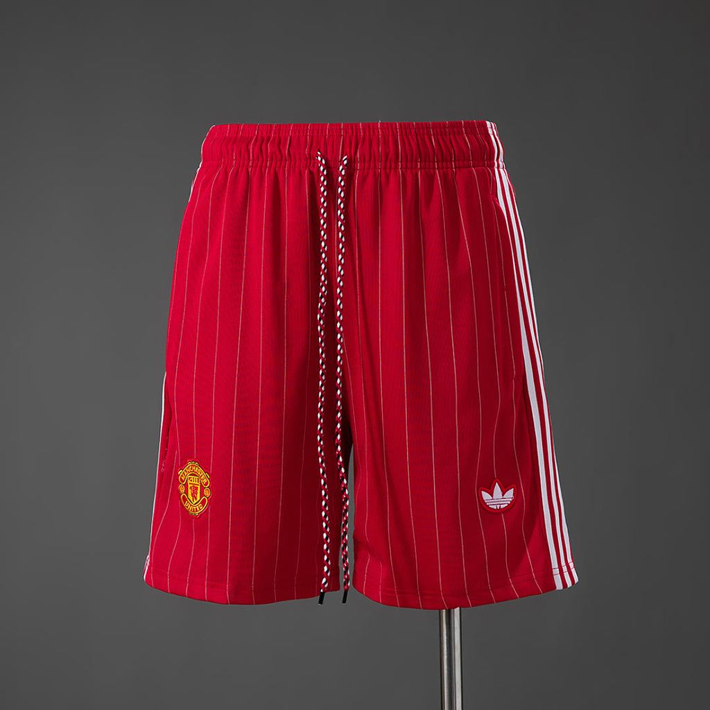 Pantalon Corto de Futbol #MNU Terrace Icons Shorts Red S-XXL — Zhang199