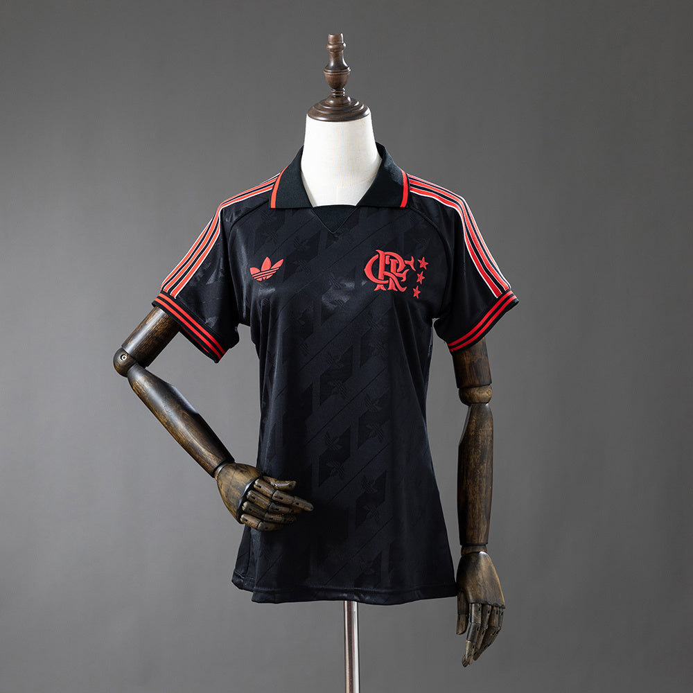 Flamengo 25/26 Lifestyler Retro - Black Women's Jersey S-XXL