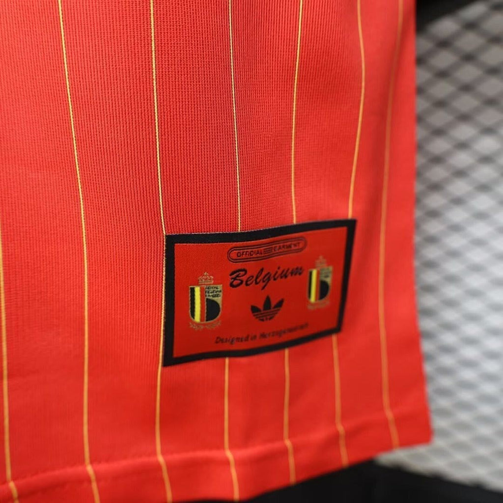 Belgium 2026 Red Retro Model Player Version Jersey S-XXL