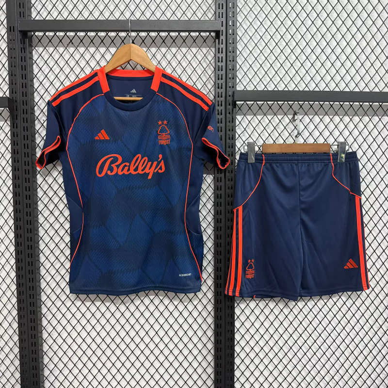 Nottingham Forest 2025/26 Third Away kids size 16-28