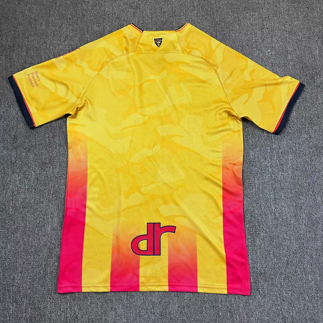 Lecce 2025/26 home soccer jersey size S-2XL