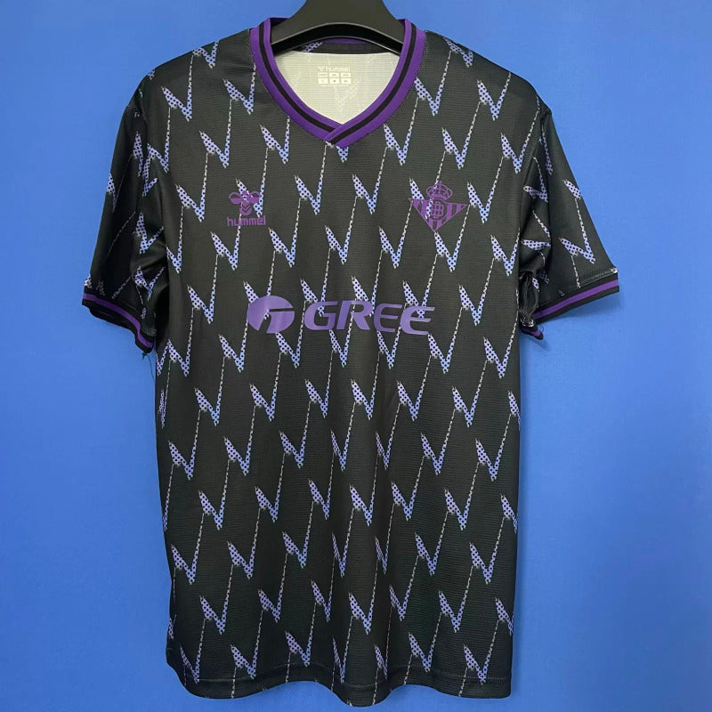 Real Betis 2025/26 Black Special Soccer Jersey Size S -2XL