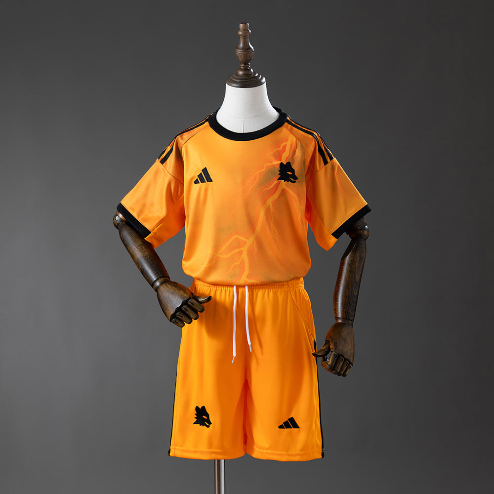 Roma 25/26 Away Kids Kit Jersey Size 16-28