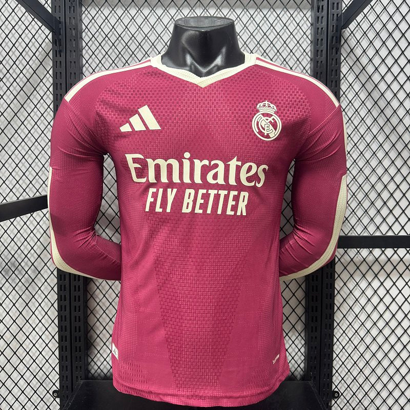 2026 Real Madrid Third Long Sleeve Player version S-3XL — Jsonwang 26/27