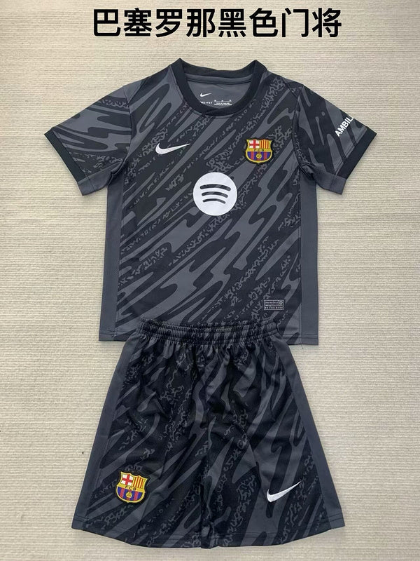 24-25 Barcelona gray goalkeeper klid kit and adult uniform