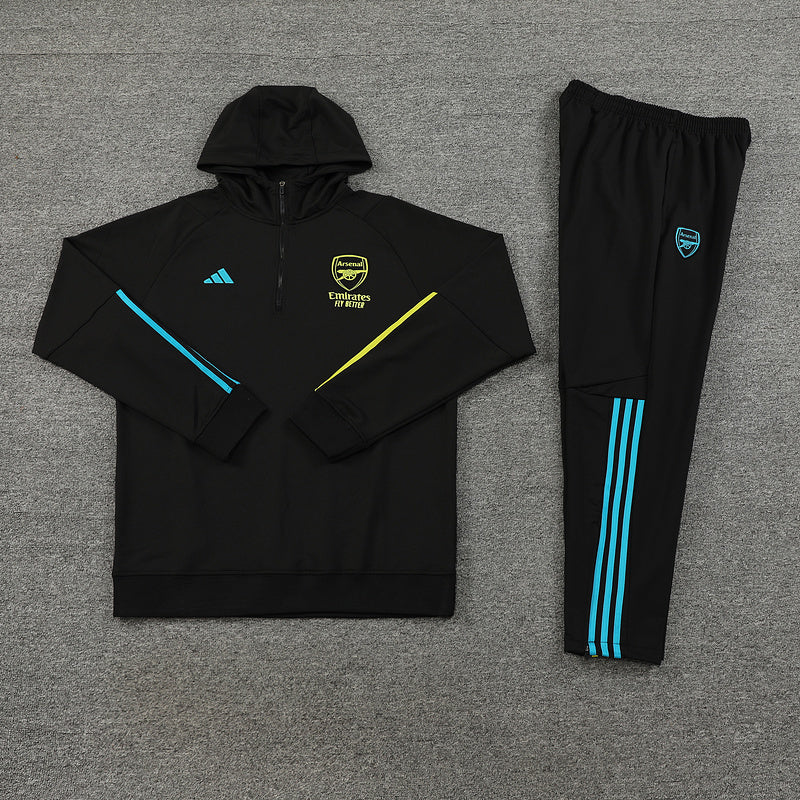 23-24 Arsenal hoodie suit