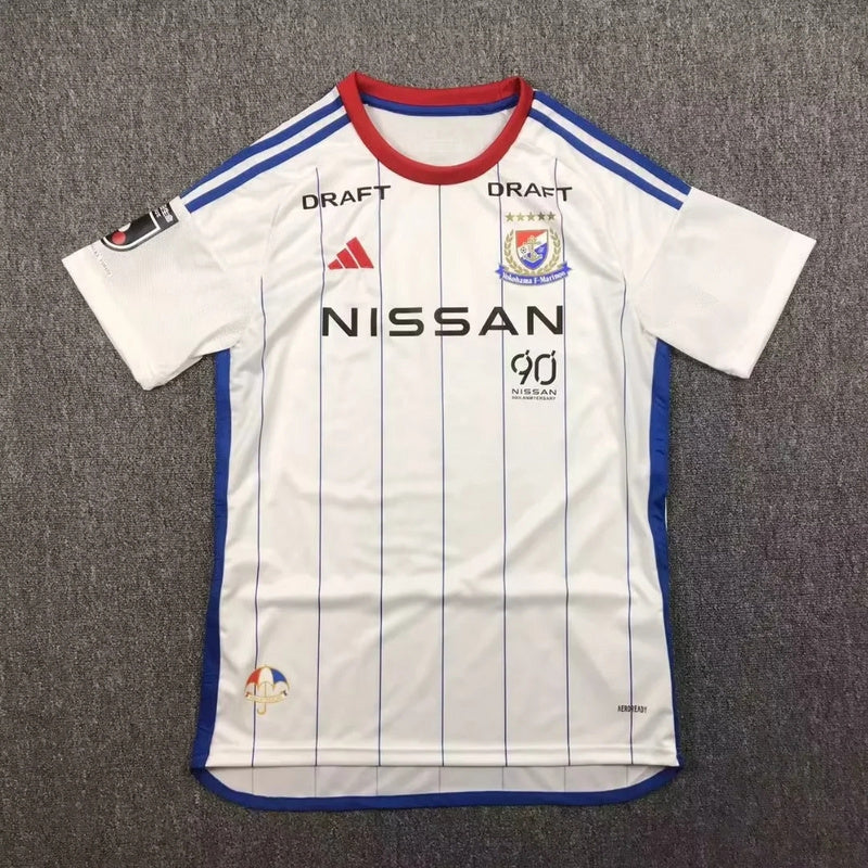 24-25 Yokohama Mariners away white jersey