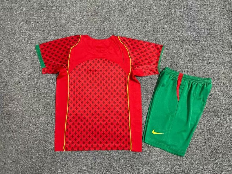2004 Portugal home retro kid kit