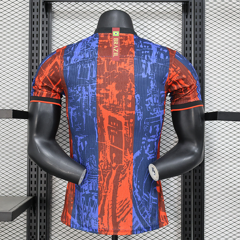 24-25 Barcelona Red and Blue Special Player Version jersey