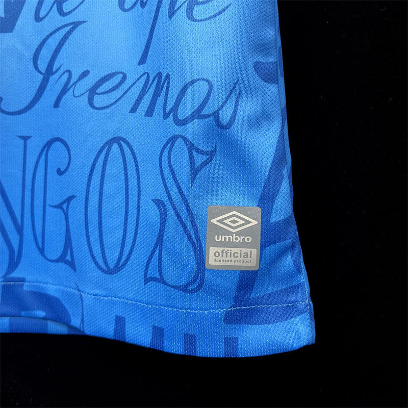 24-25 Gremio co-branded blue jersey