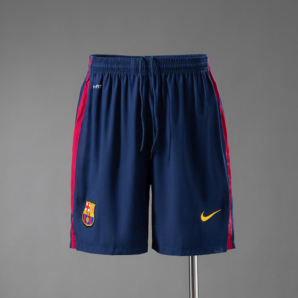 Pantalon Corto de Futbol #Barcelona 1415 Home Retro Shorts S-XXL — Minkang