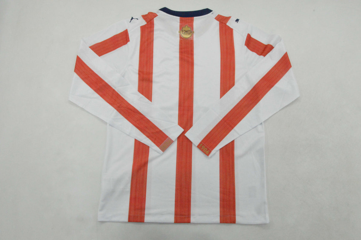 CHIVAS 120TH Manga larga Version autentica/jugador — Special Edition