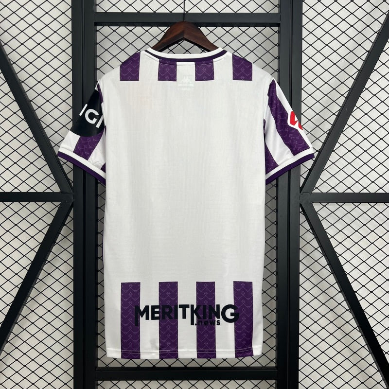 25-26 Real Valladolid home soccer jersey