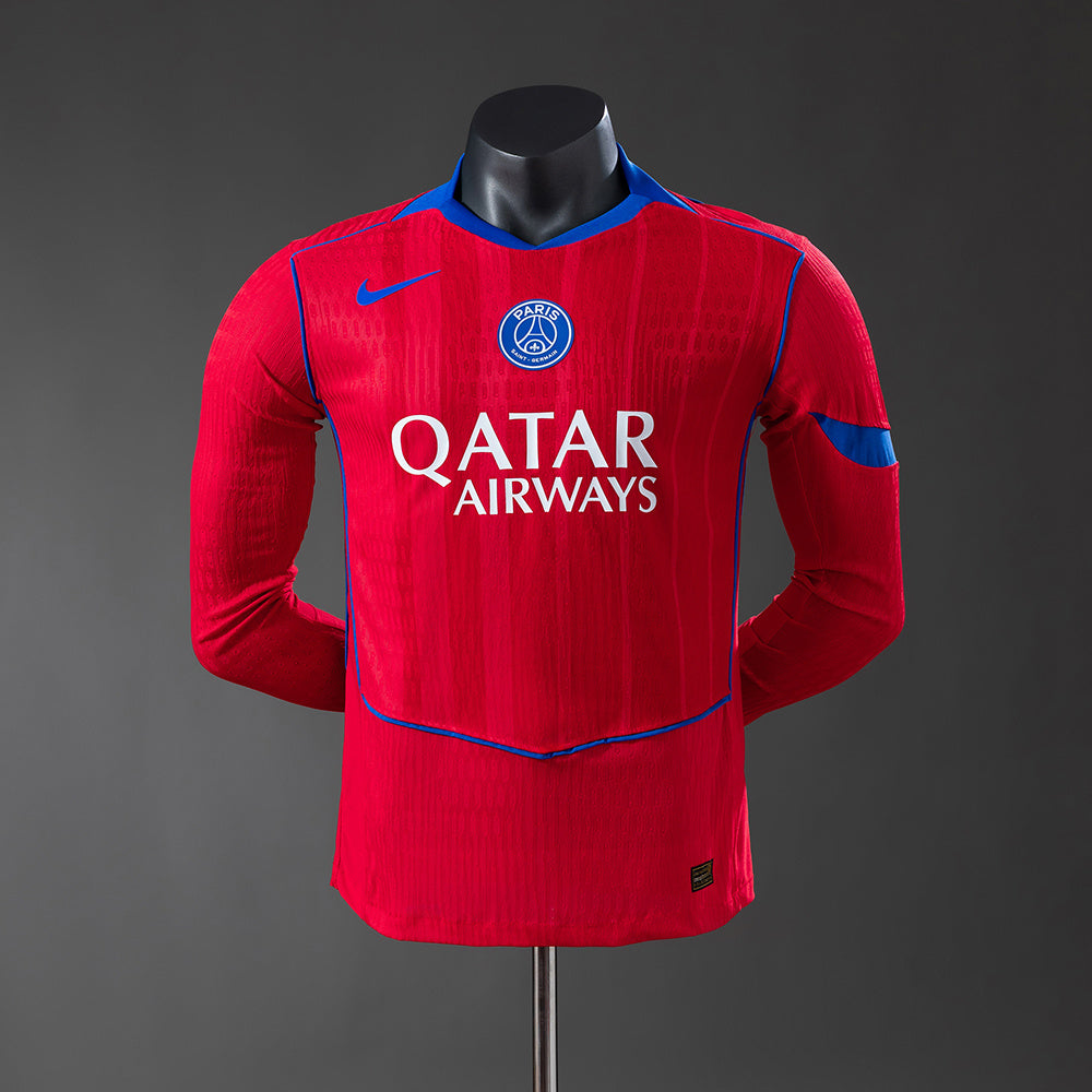 PSG 25/26 Third Away Long-Sleeve Player Version Jersey S-3XL