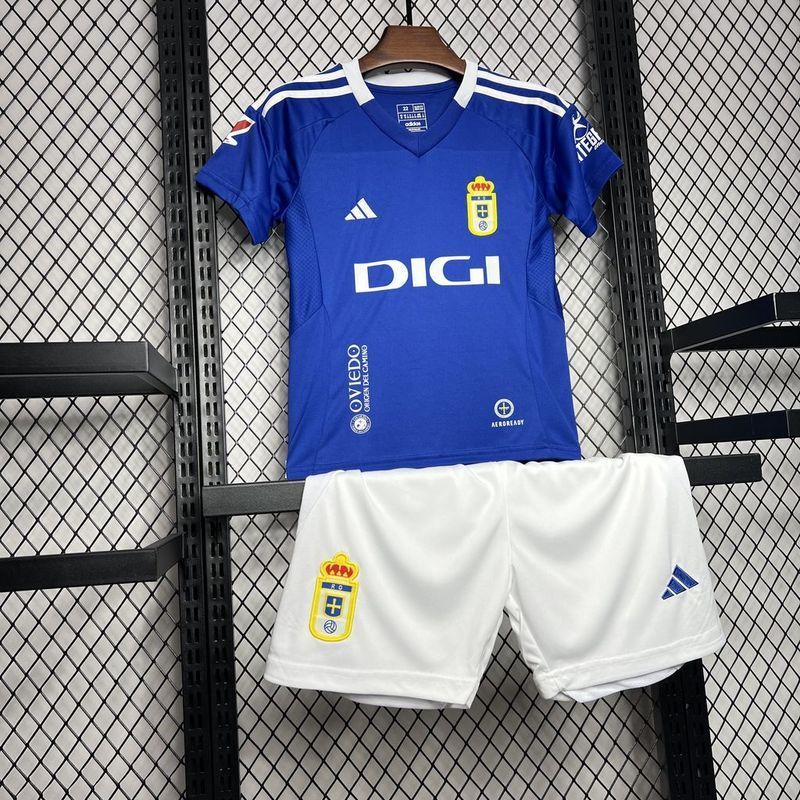 24-25 Real Oviedo Home Kids Kit