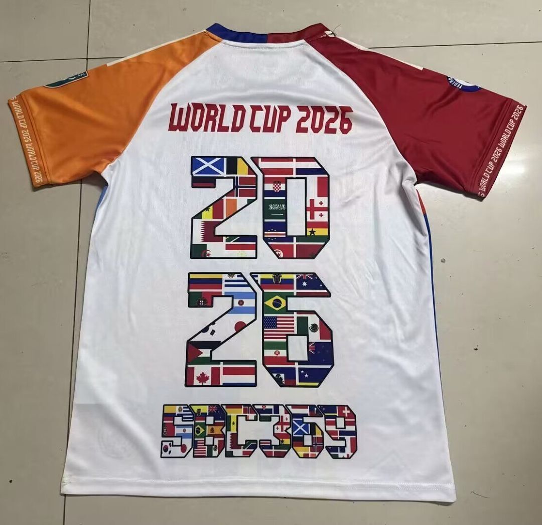 Mens 2026 World Cup Combined Special Jersey S-XXL