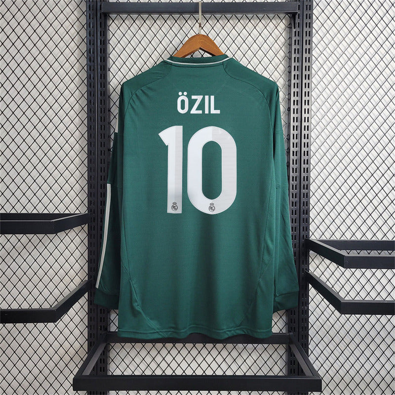 12-13 Real Madrid green third away long sleeve
