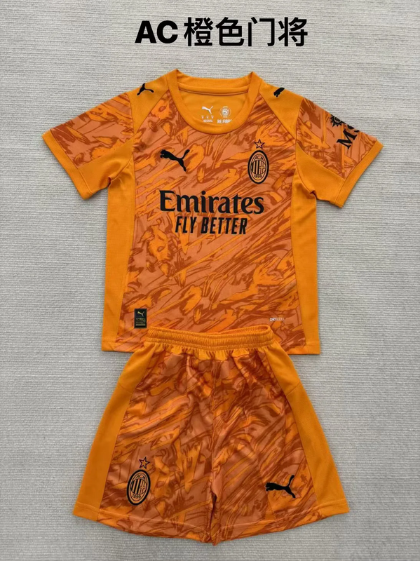 25-26 ACM Orange goalkeeper kid kit