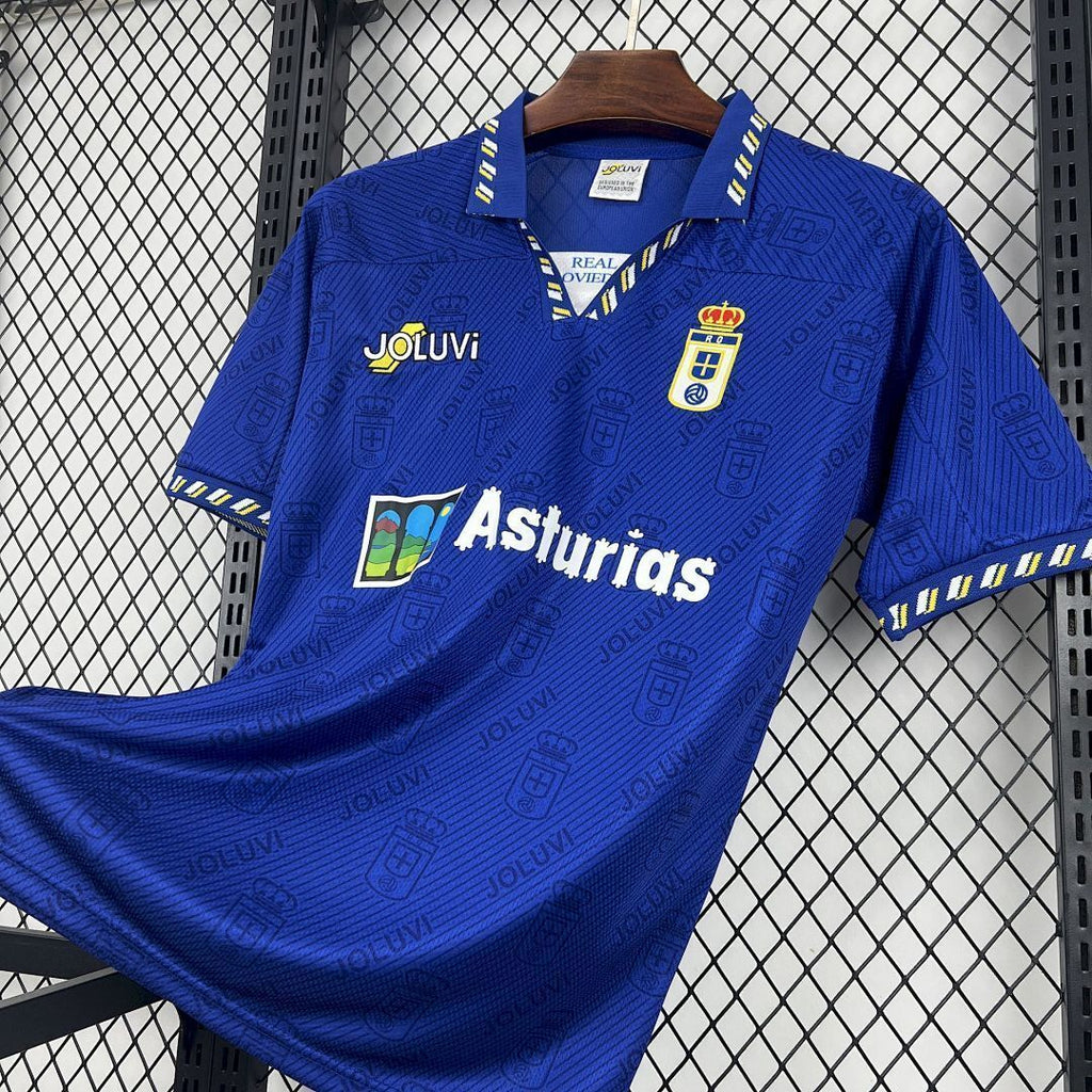 Real Oviedo 1995/96 Home Retro Jersey