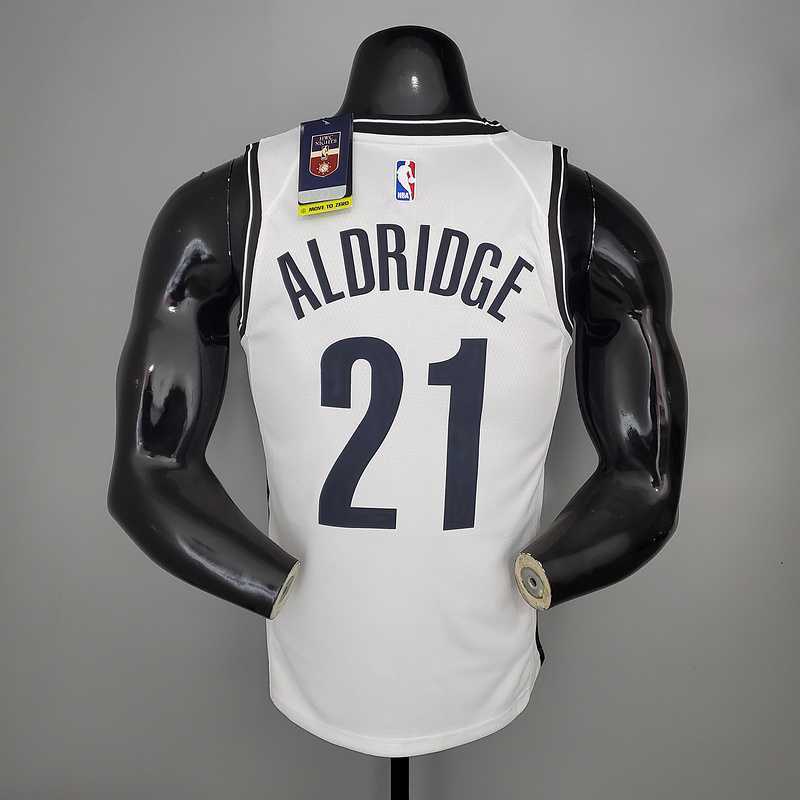 ALDRIDGE#21 Brooklyn Nets white