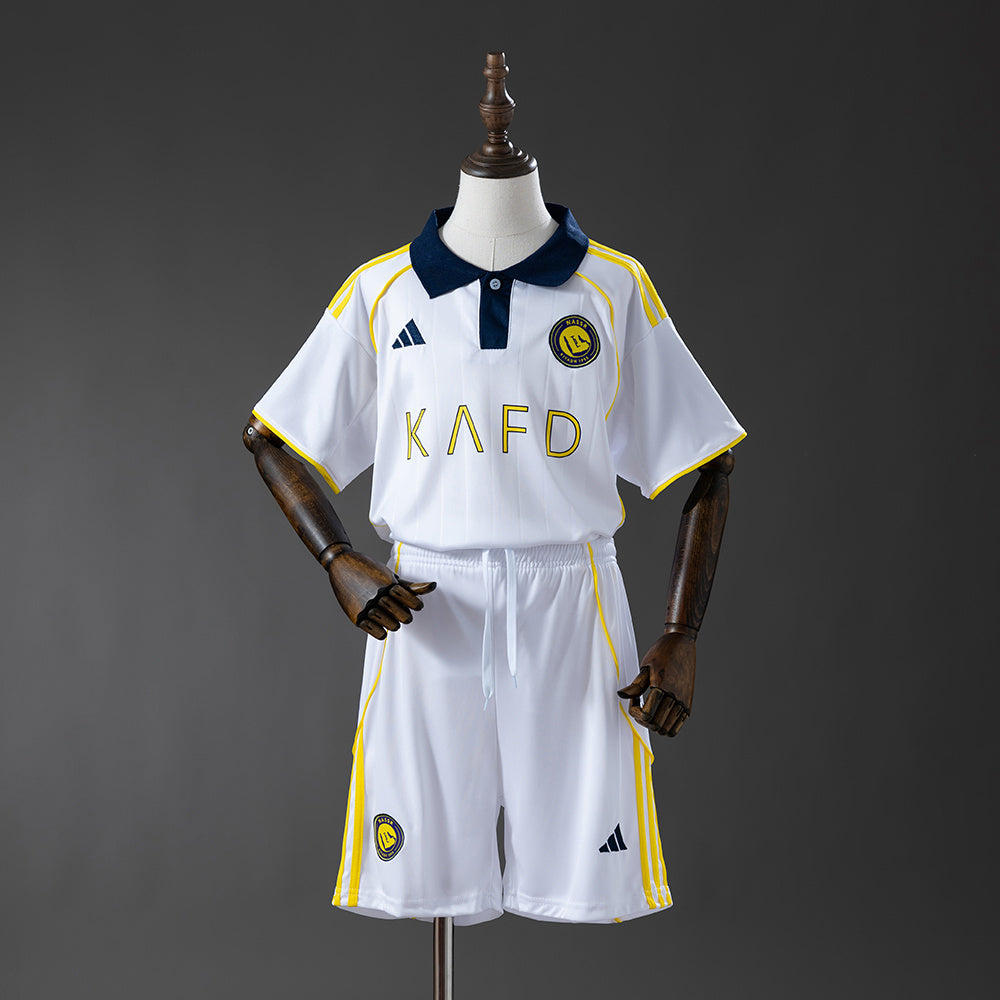 Al-Nassr 25/26 Third Away Kids Kit Jersey SIZE 16-28