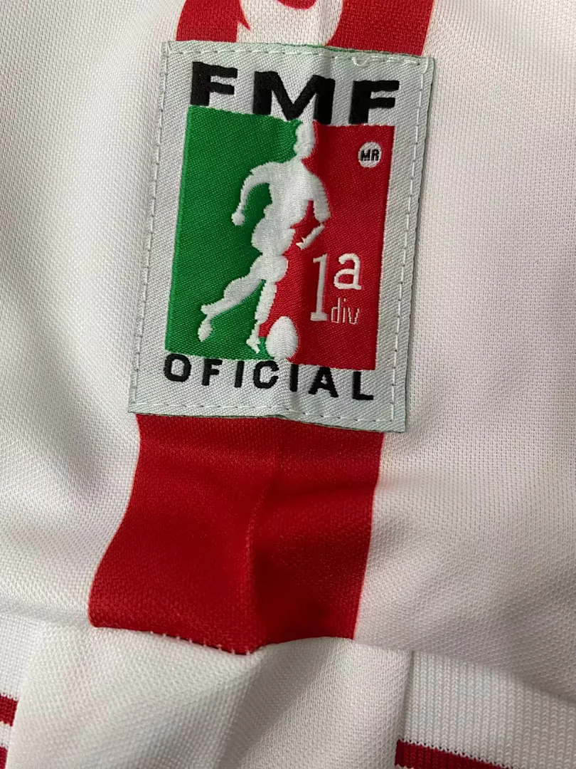 Retro 1999/00 Necaxa home soccer jersey size S-2XL